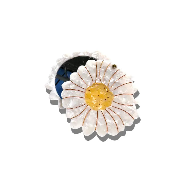 Compact Mirror - Daisy
