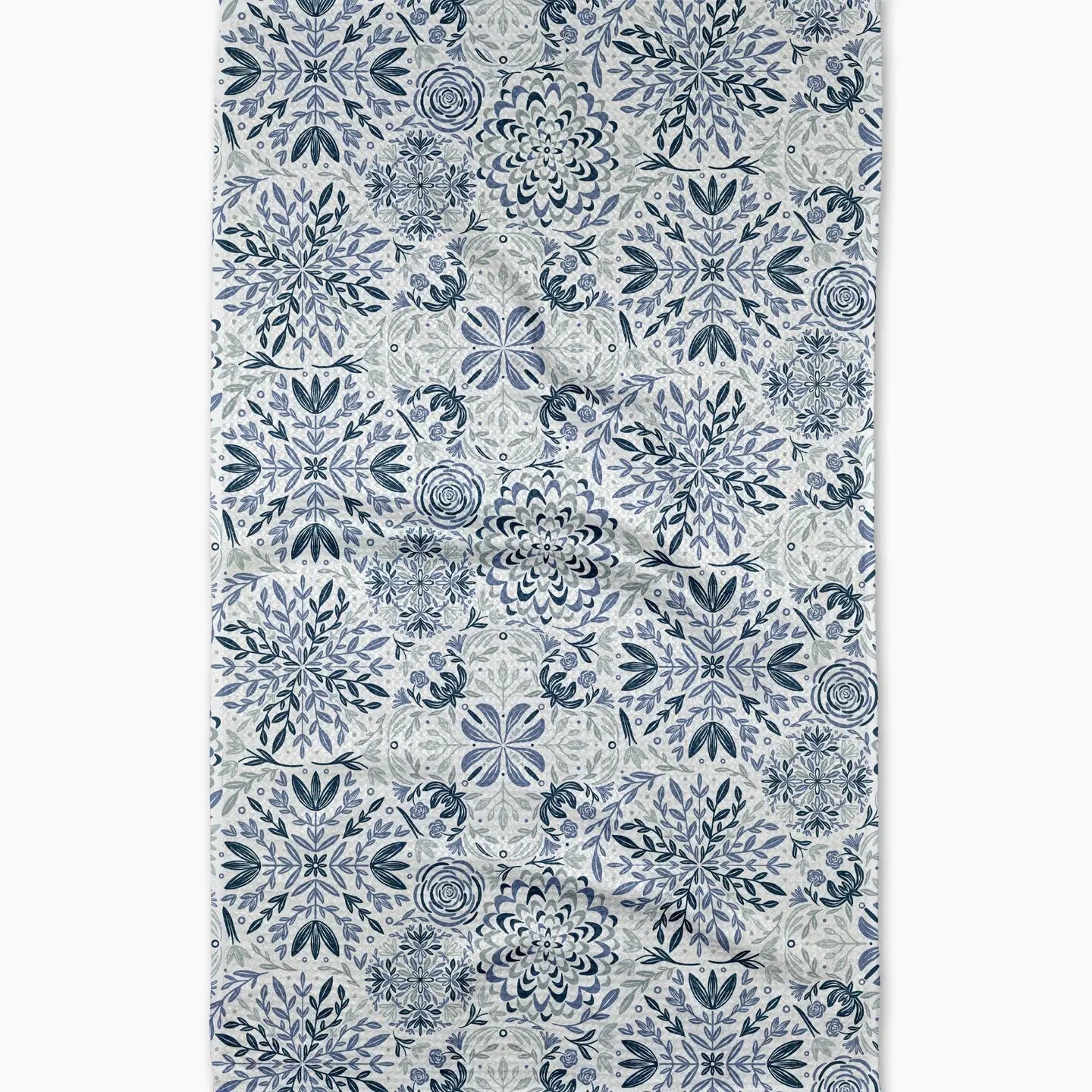 Dish Towel - Floral Medallions