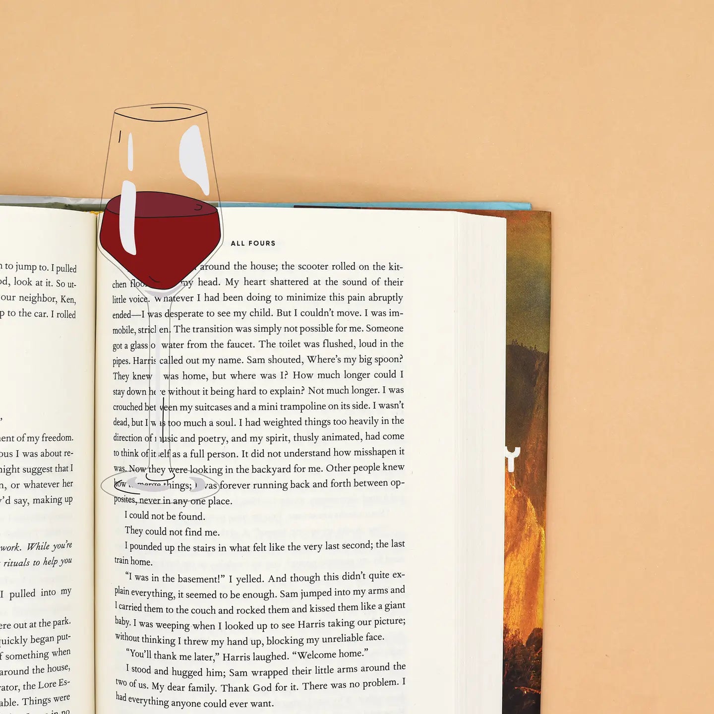 Bookmark - Glass Of Wine