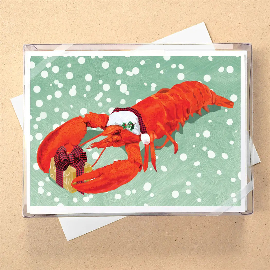 Boxed Cards - Lobster Holiday