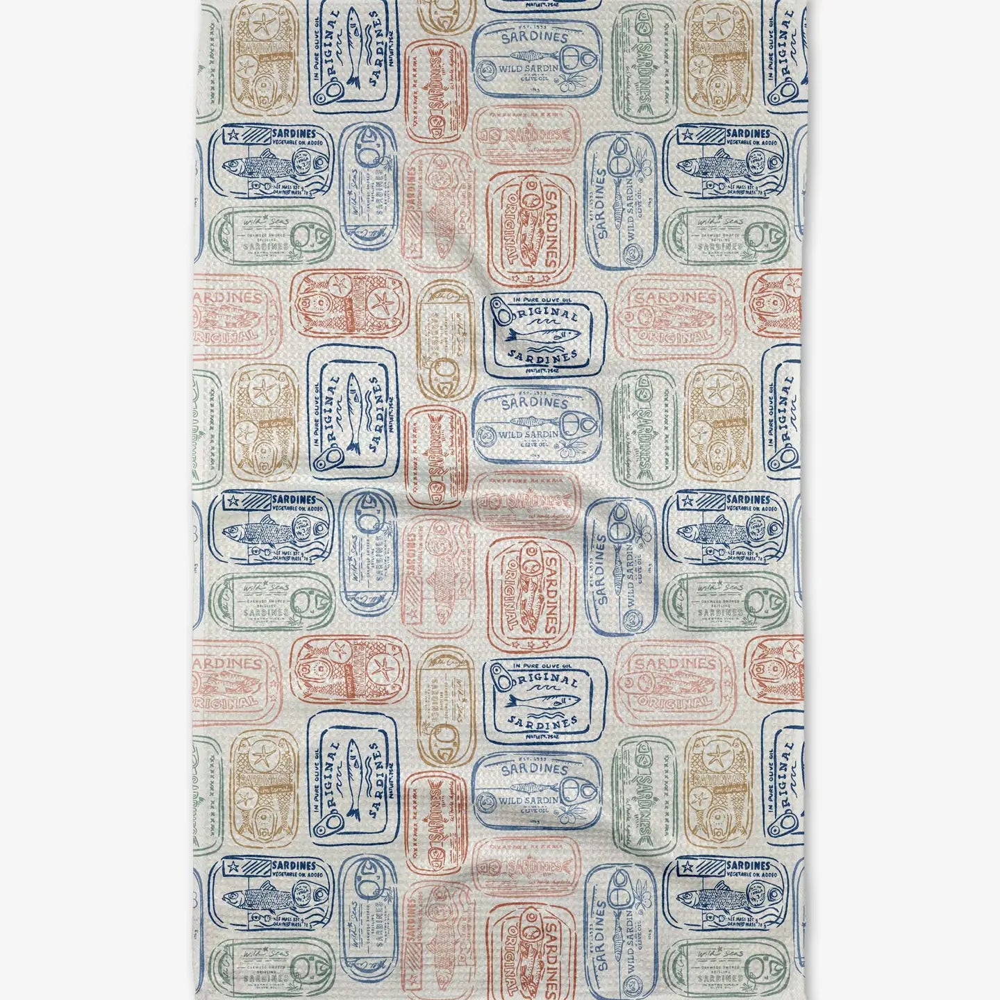 Dish Towel - Tinned Sardines