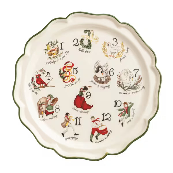 12 Days Of Christmas Platter