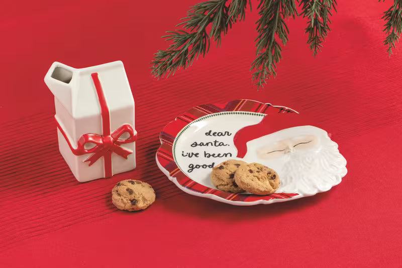 Cookie Plate & Milk Set