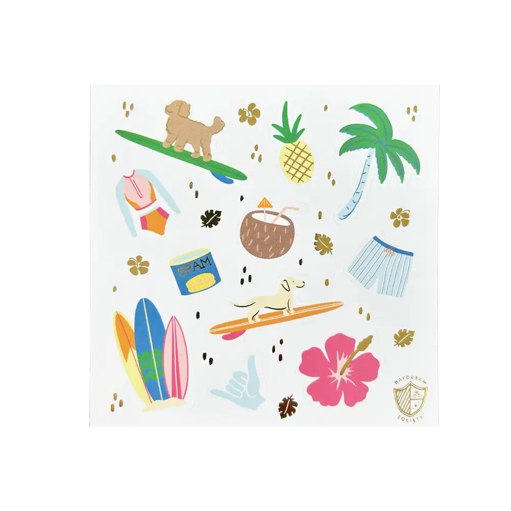 Sticker Set - Surf's Up