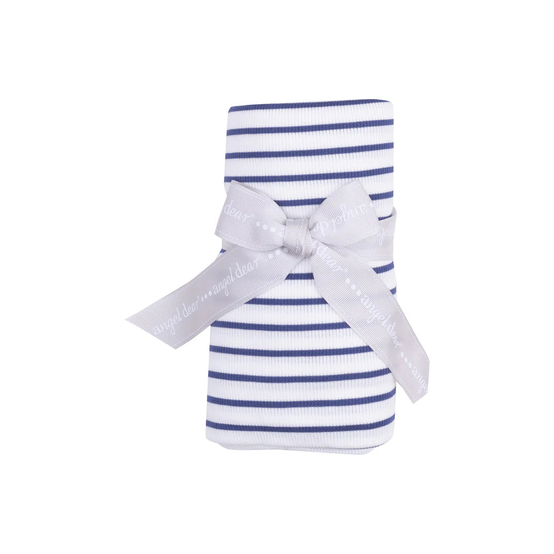 Swaddle - Stripe Vintage Blue