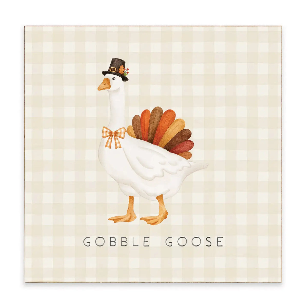 Block - Thanksgiving Goose