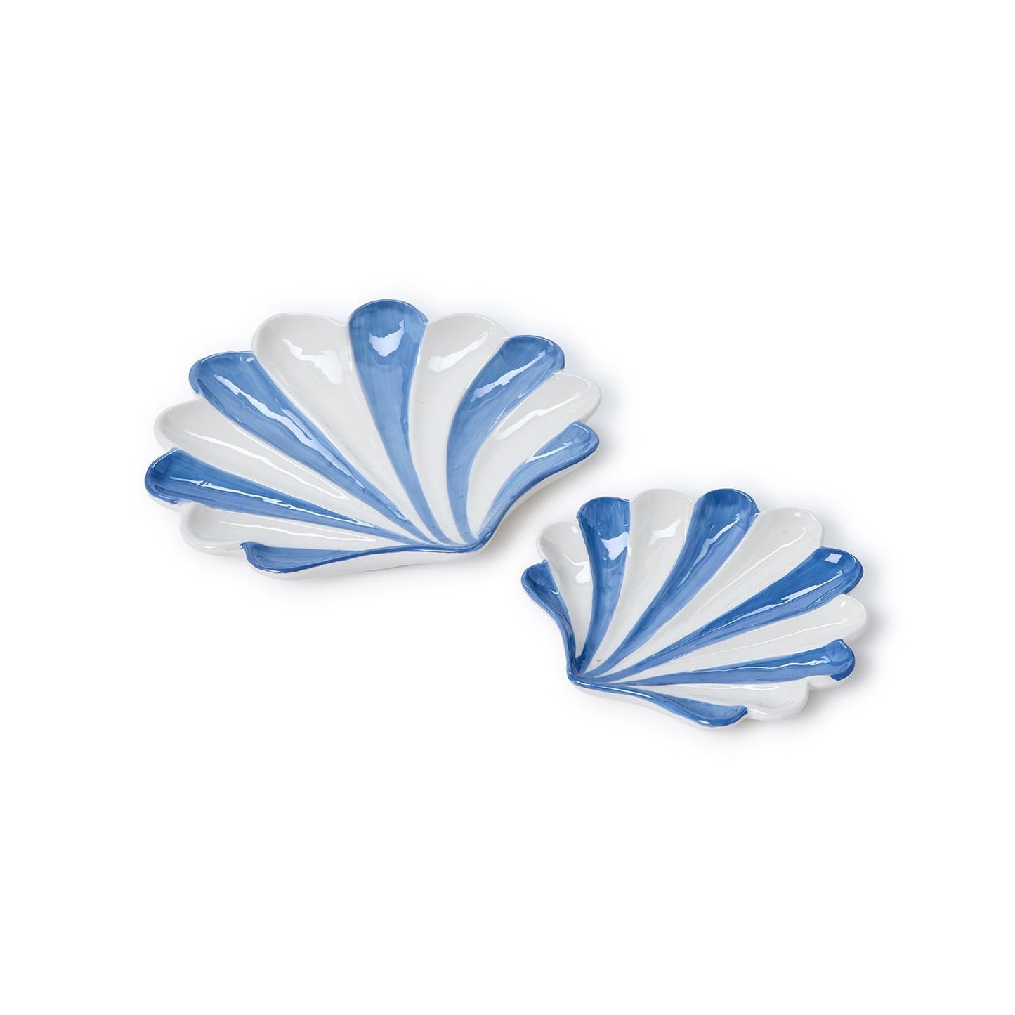 Large Fan Shell Dish