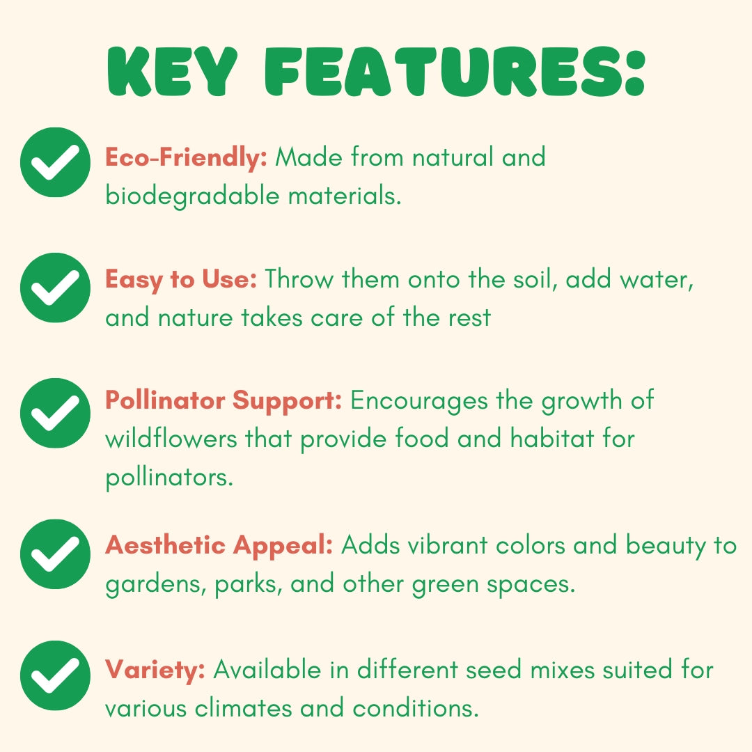 Blossombs Wildfower Seeds - Dear Teacher