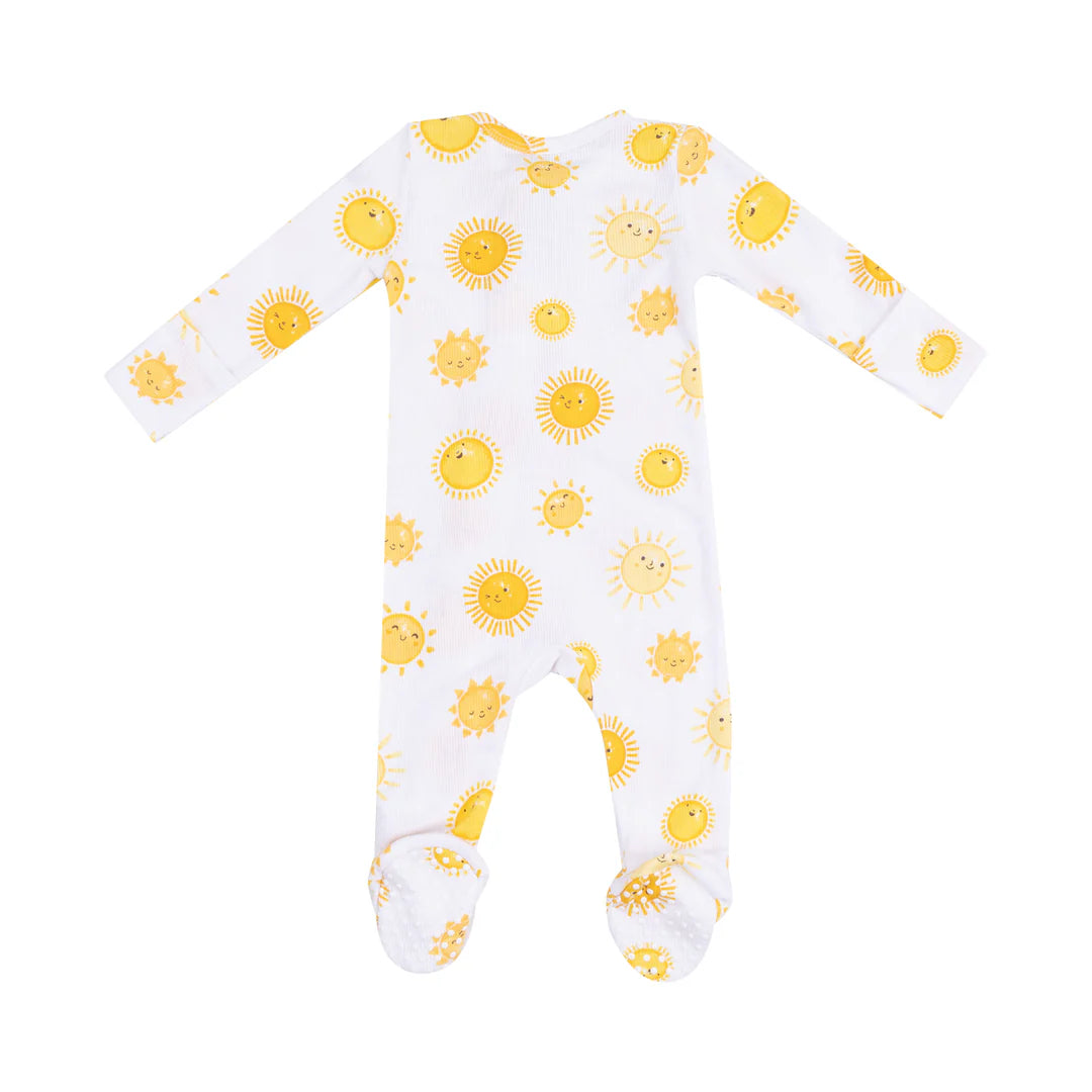 Happy Suns 2-Way Zip Footie