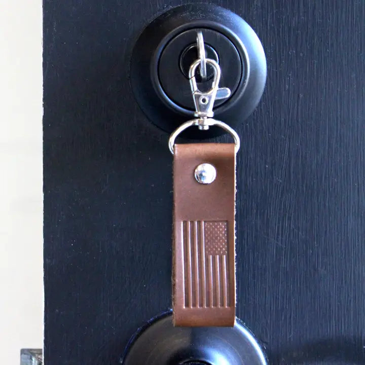 Leather Keychain