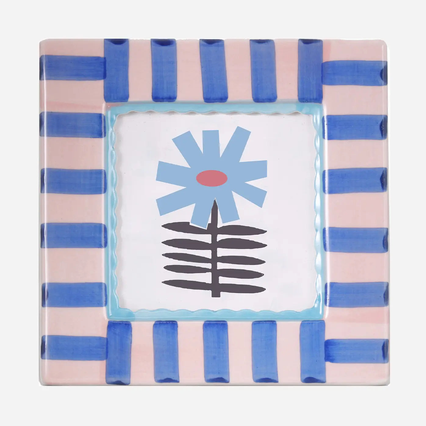 Photo Frame - Blue Stripe