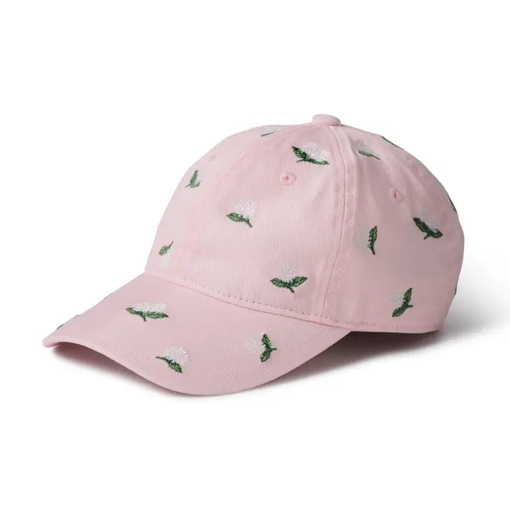 Baseball Hat - Pink Hydrangea