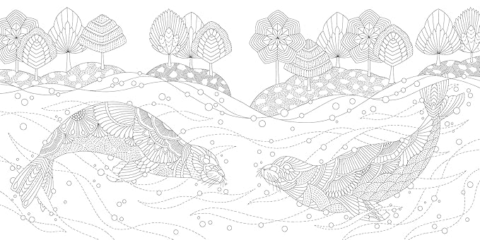 Island Escape Coloring Book