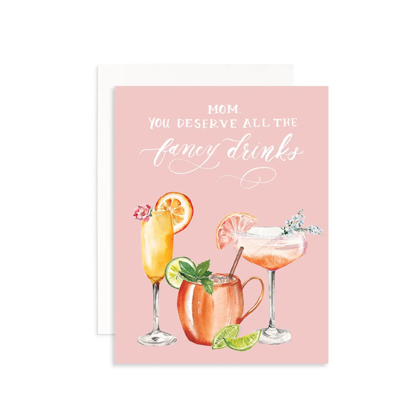 Card - Mother's Day All The Fancy Drinks