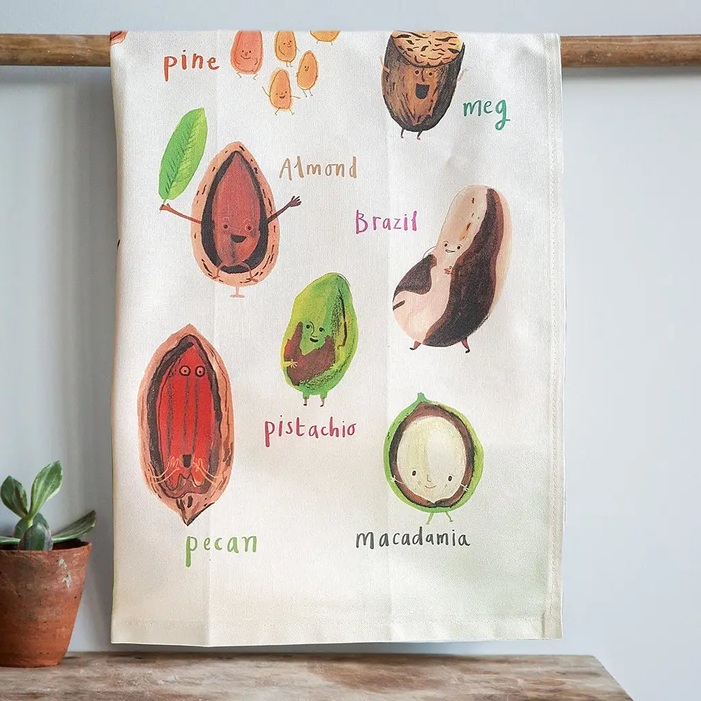 Tea Towel - Nuts