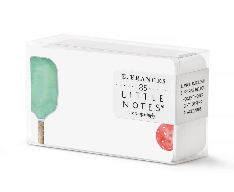 Pickleball Little Notes