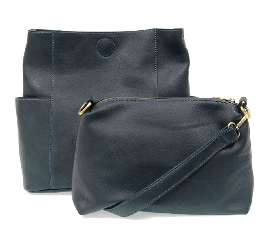 Kayleigh Bucket Bag - Dark Cyan