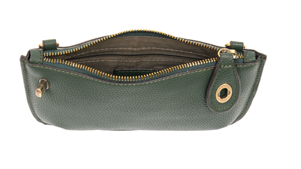 Mini Crossbody Wristlet Clutch - Chive