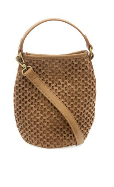 Kaia Openweave Crossbody - Cocoa
