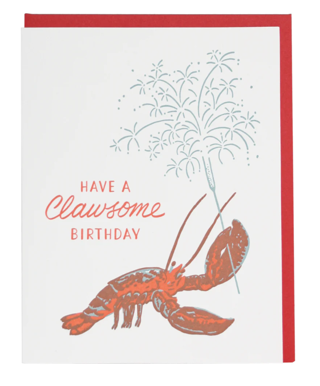 Lobster Birthday Card
