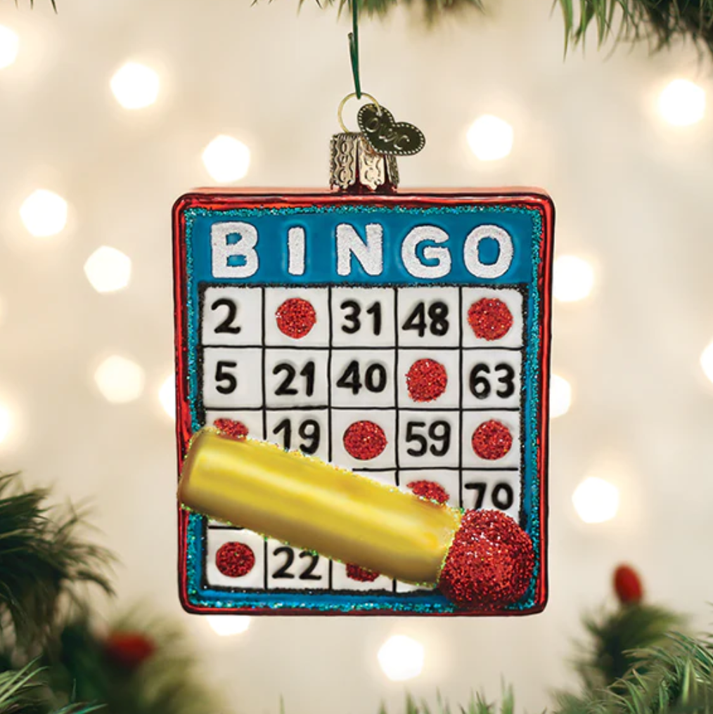 Bingo Ornament