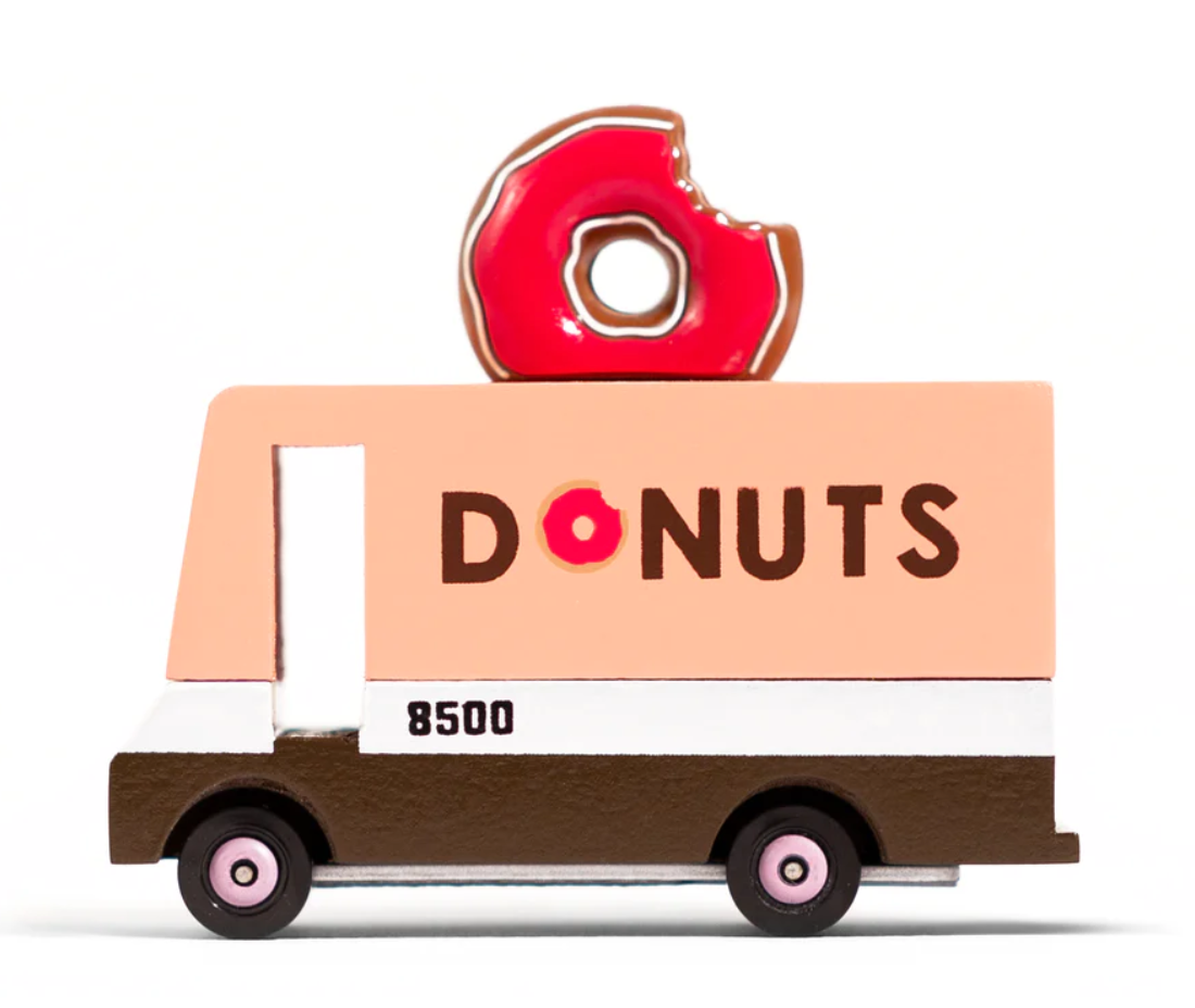 Donut Van Push Toy