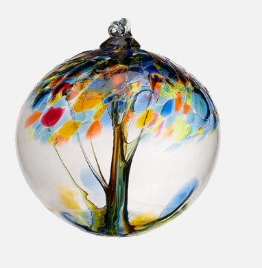 Tree of Hope Glass Ornament - 2