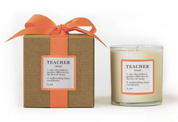Teacher Defintion Candle