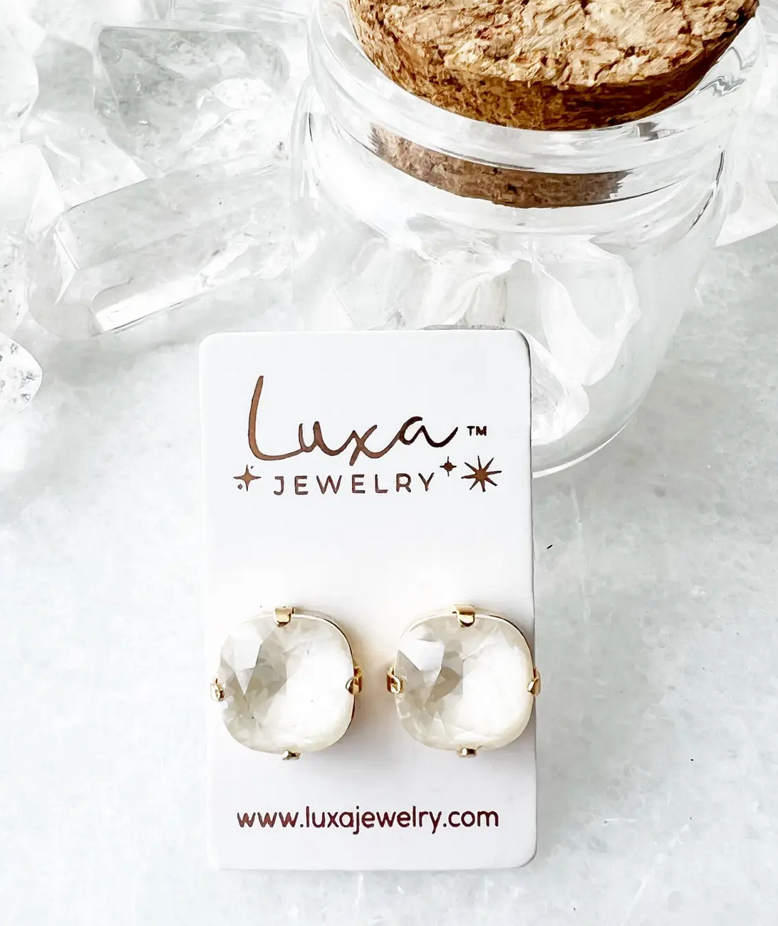 Sand Dollar Color Pop Silver Stud Earring