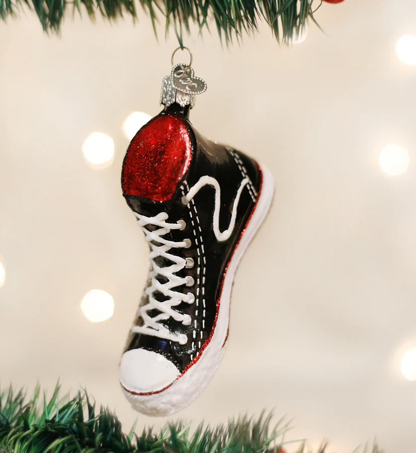 High Top Sneaker Ornament