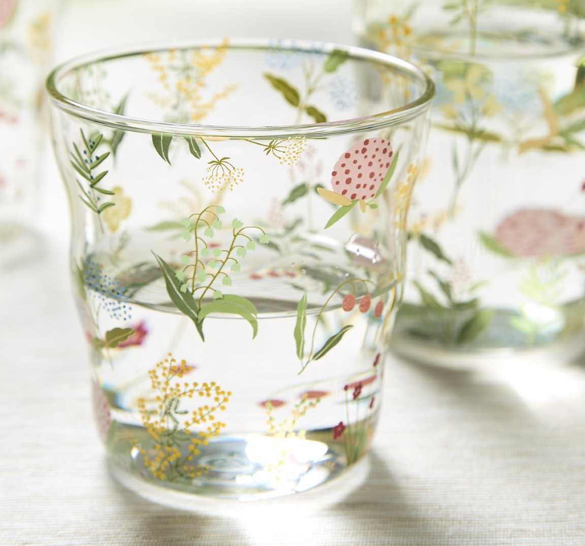 Garden Delight Short Glass