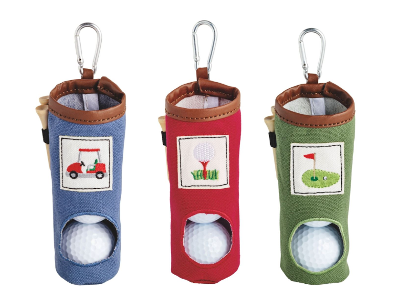 Embroidered Golf Keychain