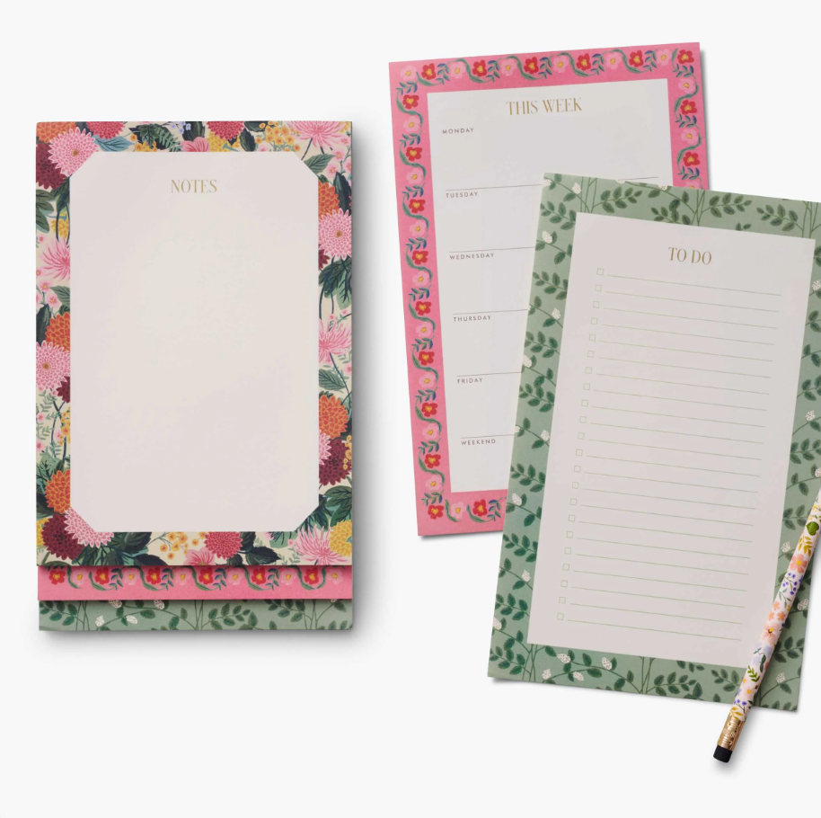 Tiered Notepad - Dahlia