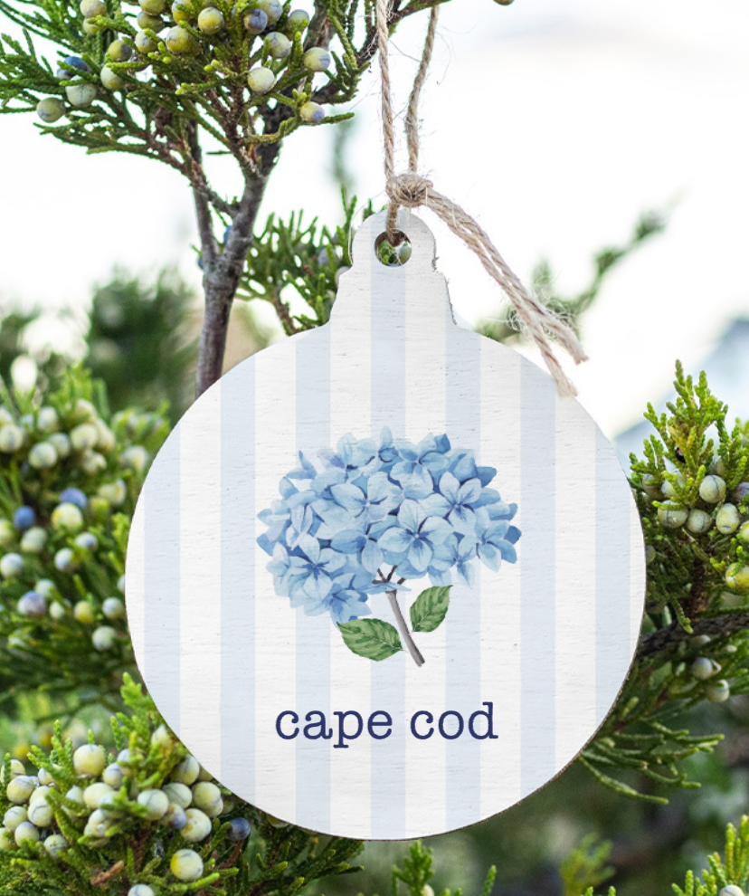 Ornament - Blooming Hydrangea Cape Cod