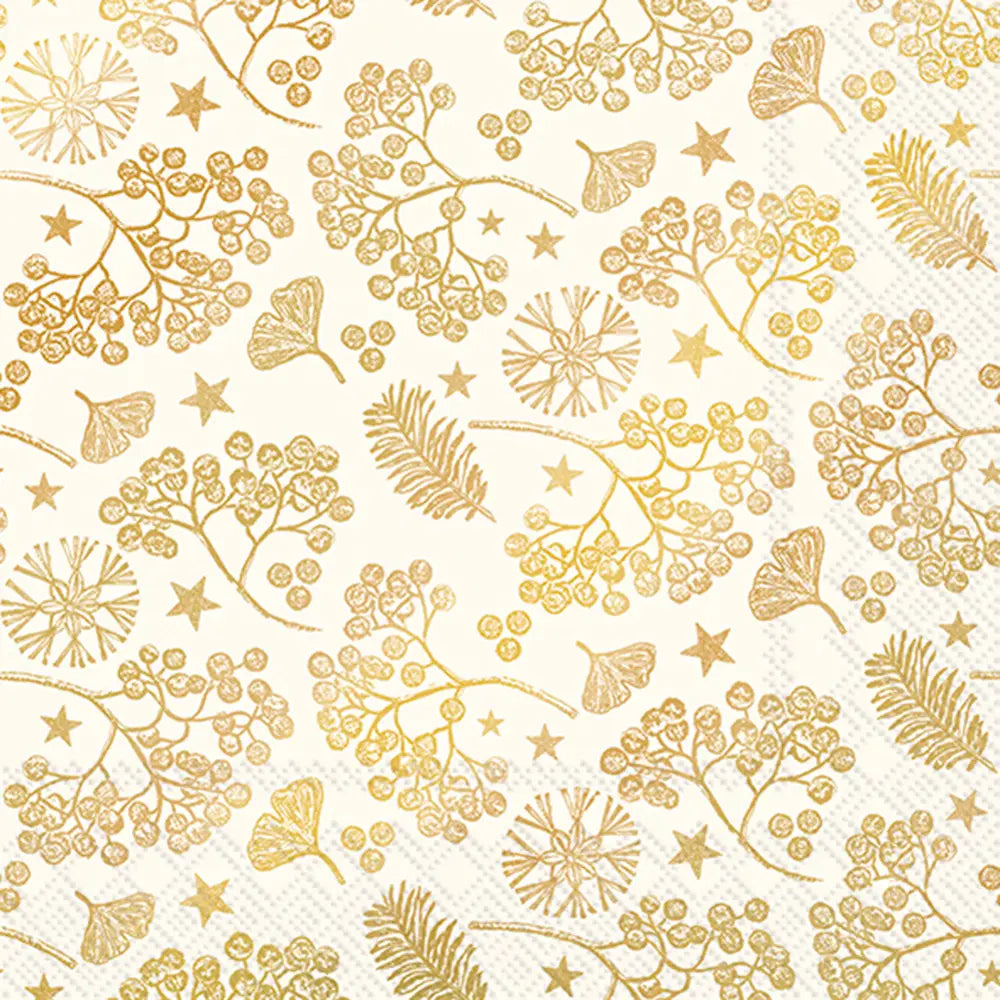 Cocktail Napkins - Bright Winter Branches