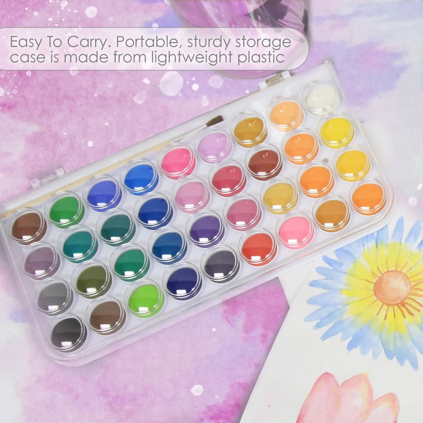 36 Color Watercolor Set
