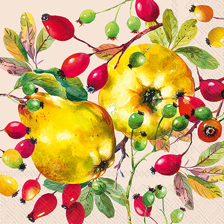 Cocktail Napkins - Quince