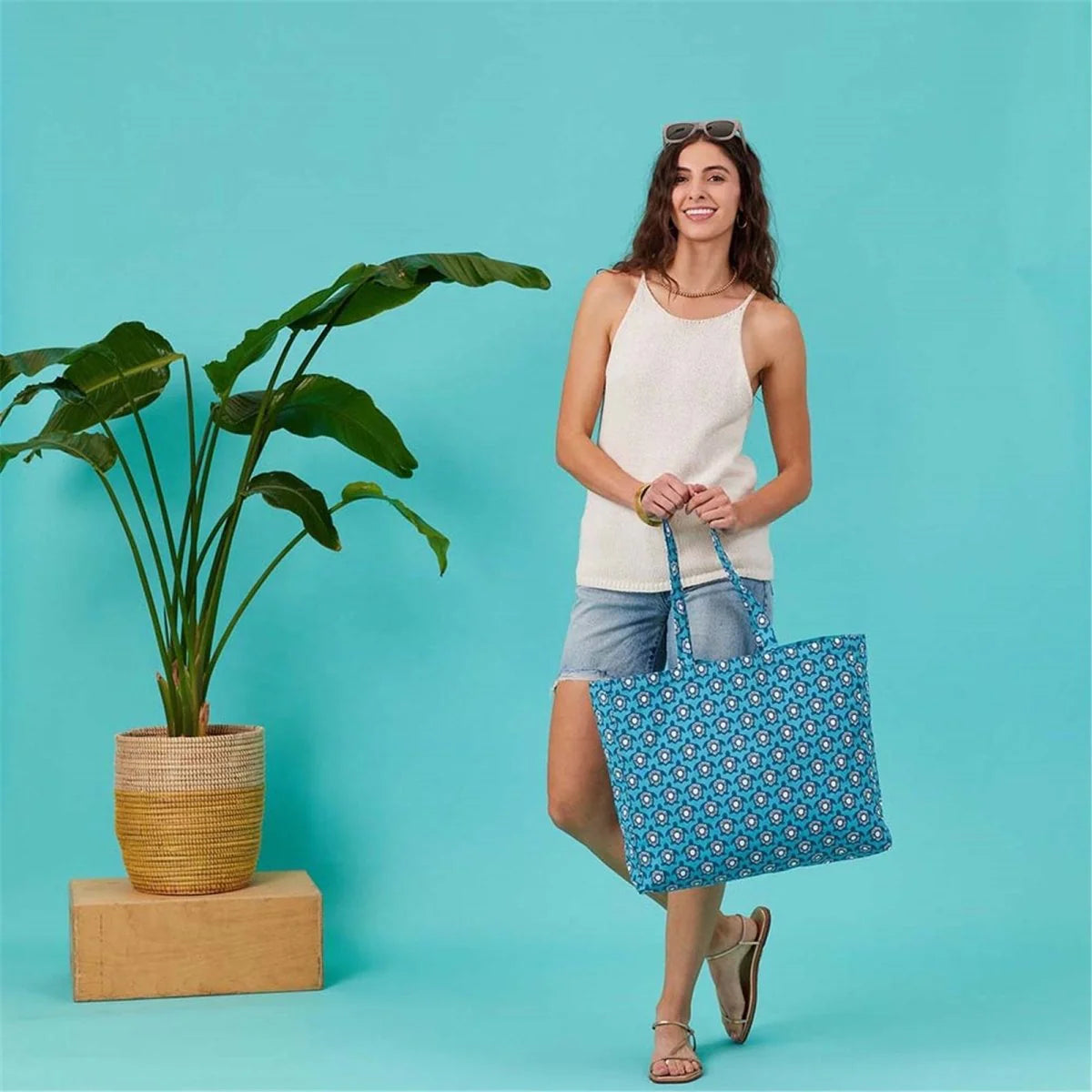 Turtles Little Shopper Tote Bag