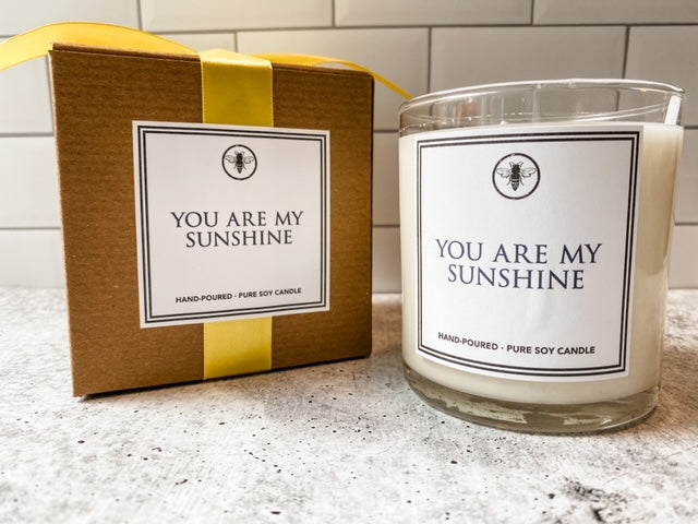 You Are My Sunshine Candle