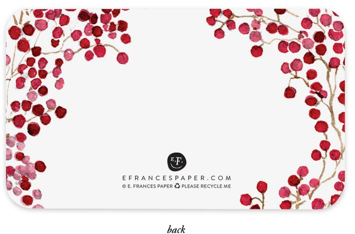 Little Notes - Red Berries