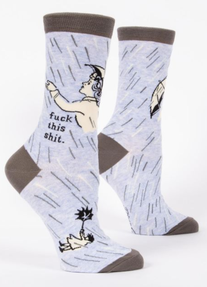 Fuck This Shit Women's Crew Socks
