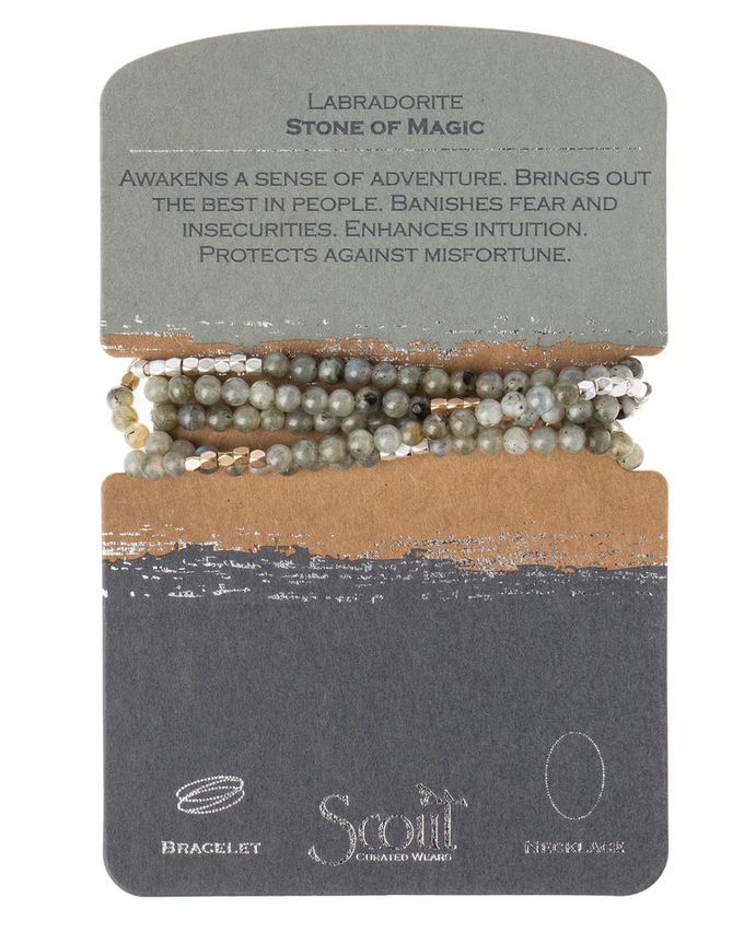 Labradorite Wrap Bracelet/Necklace