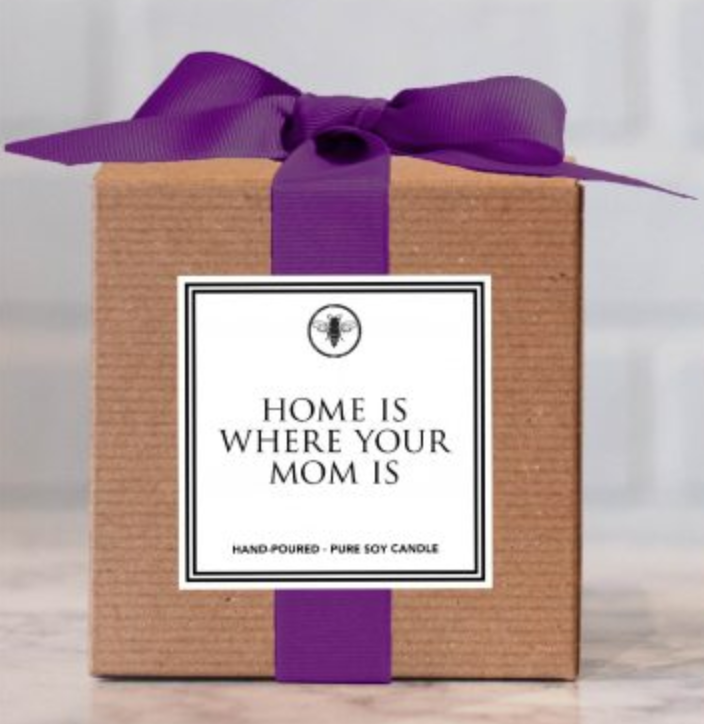 Home Is Where Mom Is Candle