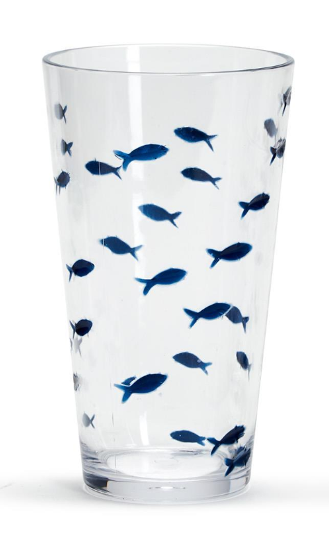 Fish Acrylic Drinking Glass - Tumbler