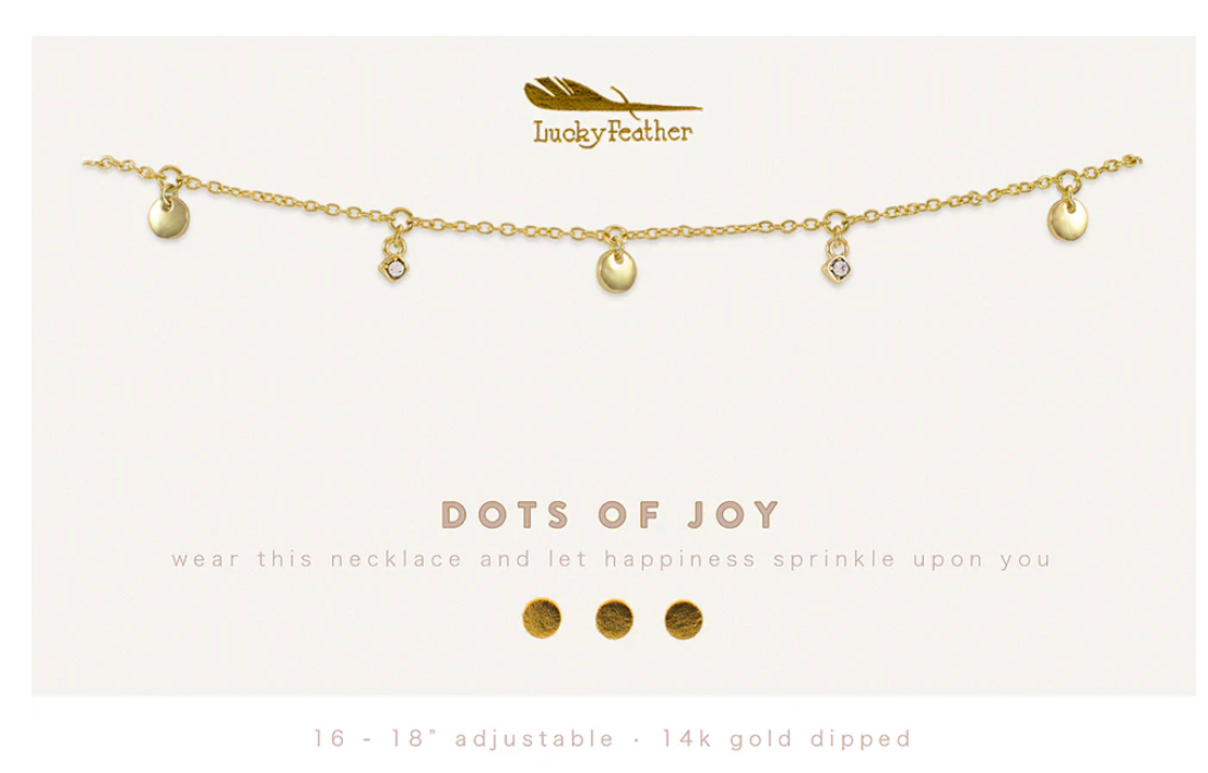 Dangle Necklace - Dots Of Joy