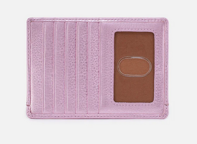 Euro Slide Card Case - Metallic Pink