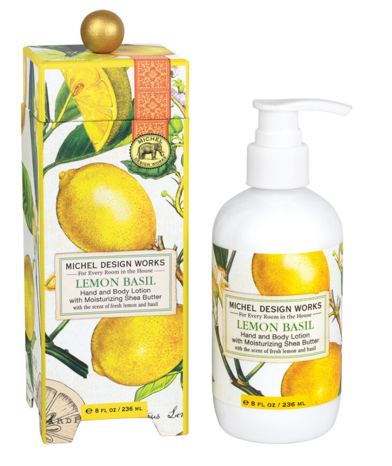 Lemon Basil Hand and Body Lotion