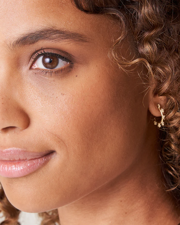 Hawthorn Hoop Earring - Gold