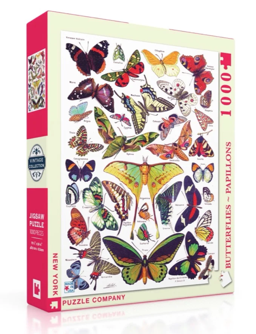 Butterflies Papillons Puzzle
