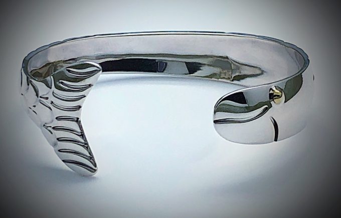 Cape Cod Twisted 14K Yellow Gold & Sterling Silver Open Cuff Bracelet | The  Gilded Oyster